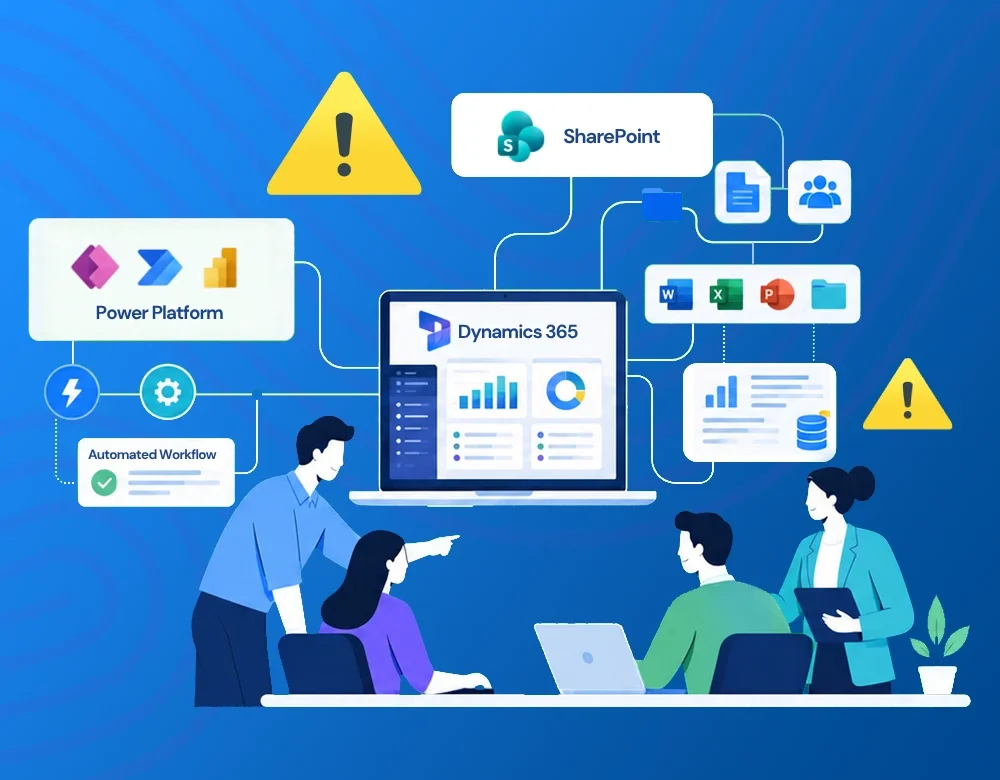 Microsoft Dynamics 365, Power Platform & SharePoint Implementation Guide: 7 Mistakes to Avoid Before You Start